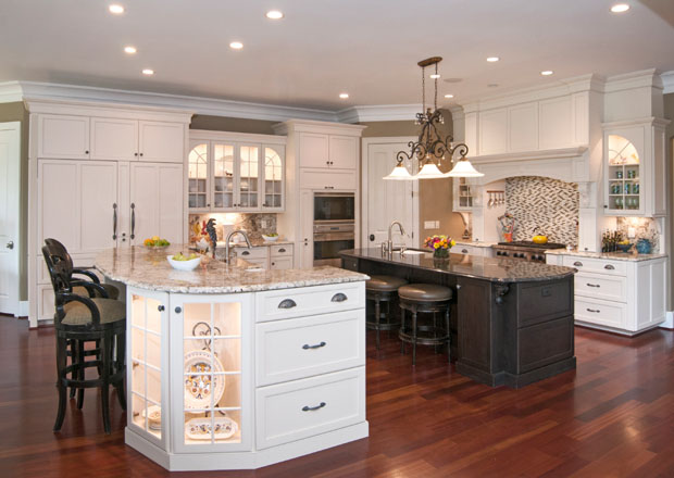 Kitchen area of Tedder home