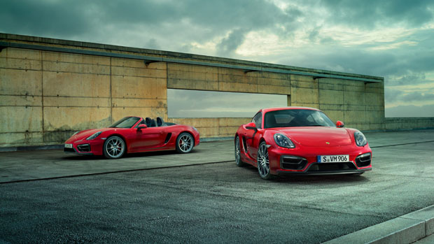 Porsche Boxster GTS and Cayman GTS